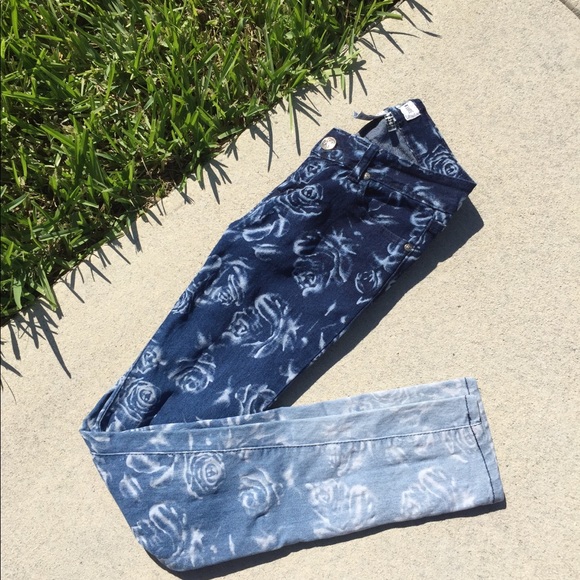 Floral fade skinny jeans - Picture 4 of 4